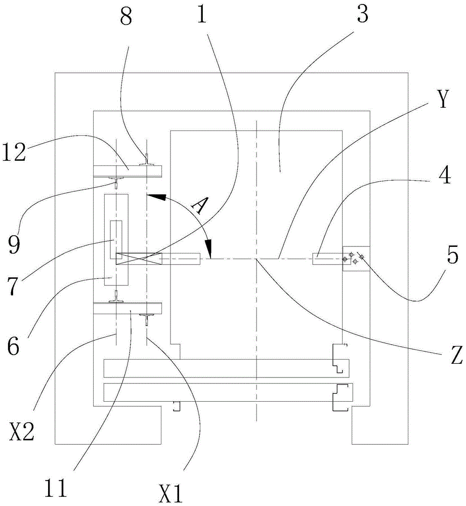 Elevator arrangement structure