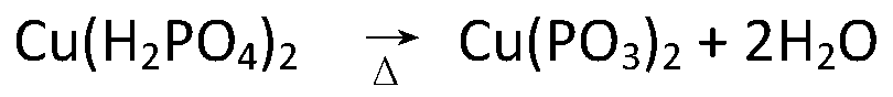 Preparation method of copper metaphosphate as high-purity optical glass additive