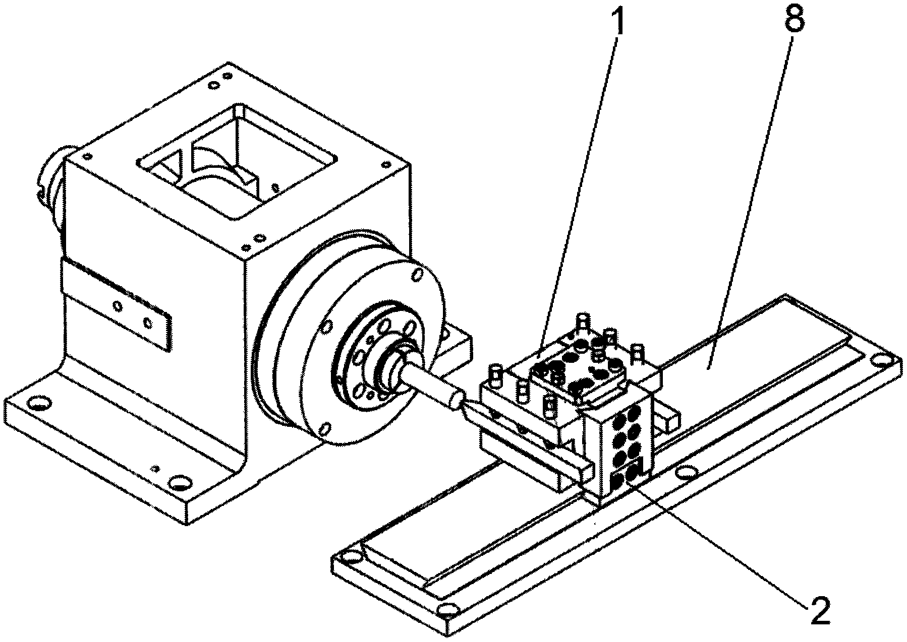 Dual-connection tool apron of row tool lathe