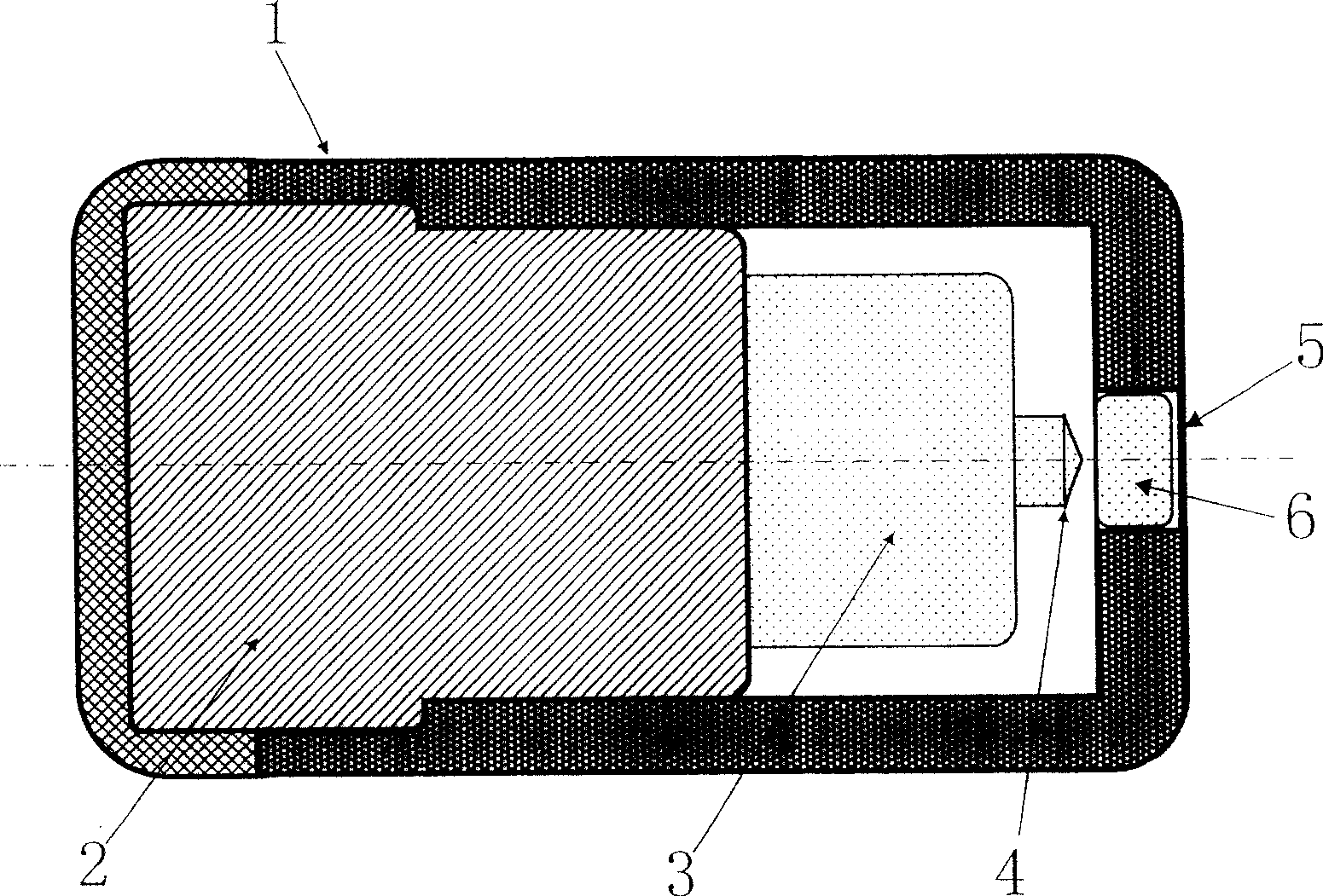 Slow release type remote controlled electronic capsule