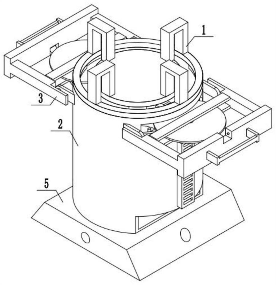 Cutting treatment device for building-used bars and pipes