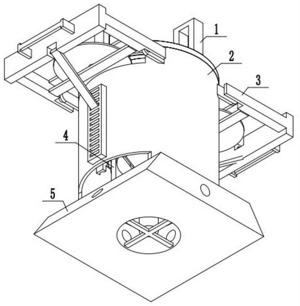 Cutting treatment device for building-used bars and pipes