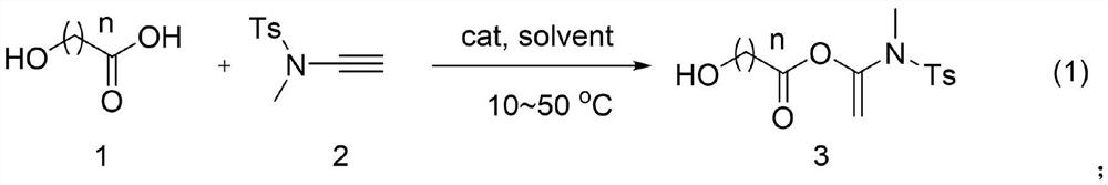 "One-pot" preparation of macrolides mediated by alkyne amides