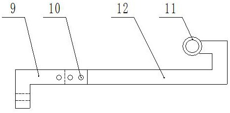 Seal card protection device for suspended section of reloader