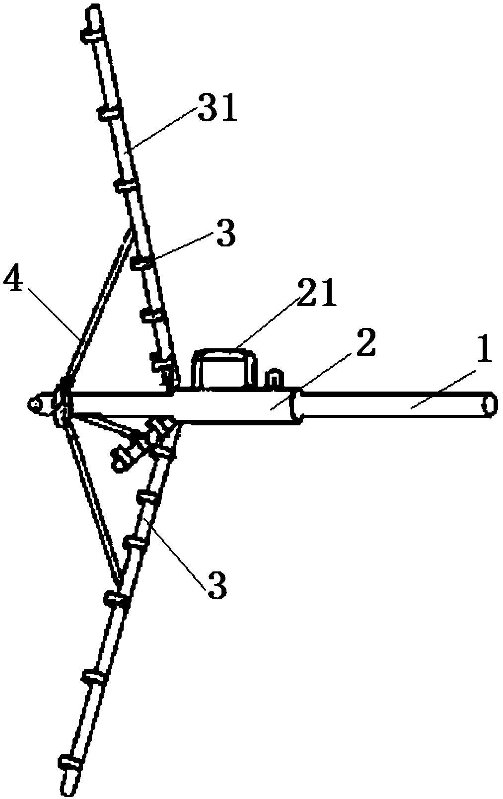 An umbrella-shaped reconfigurable three-dimensional microphone array