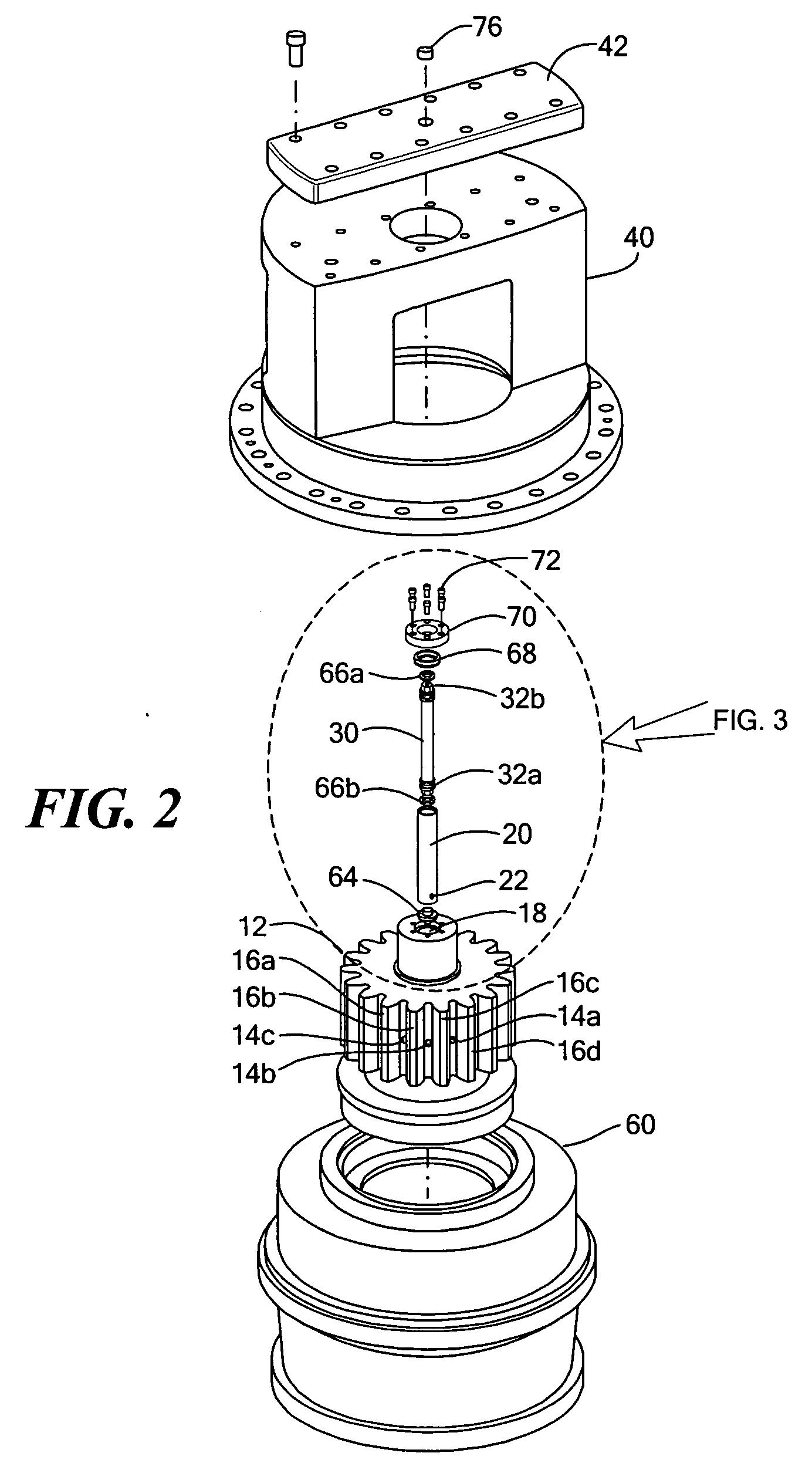 Direct grease injection for large open gearing