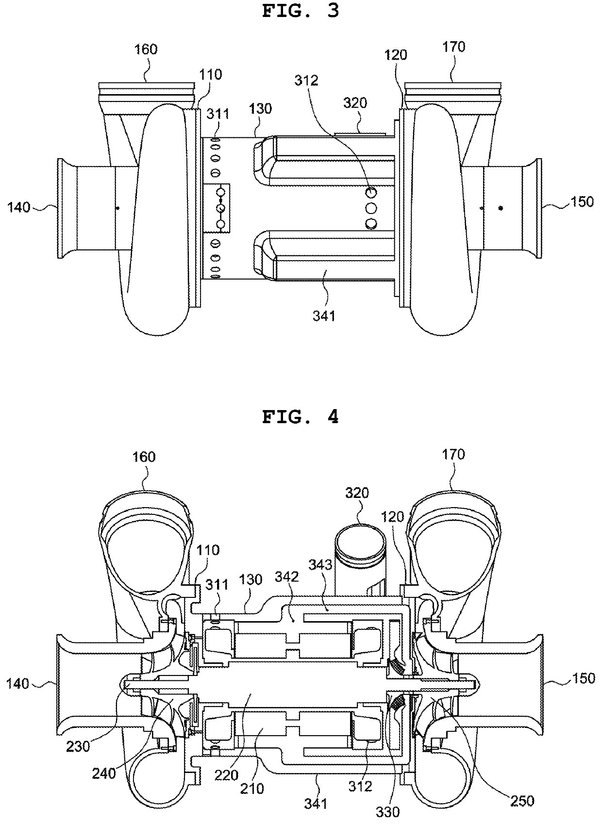 High-speed dual turbo machine enabling cooling thermal equilibrium