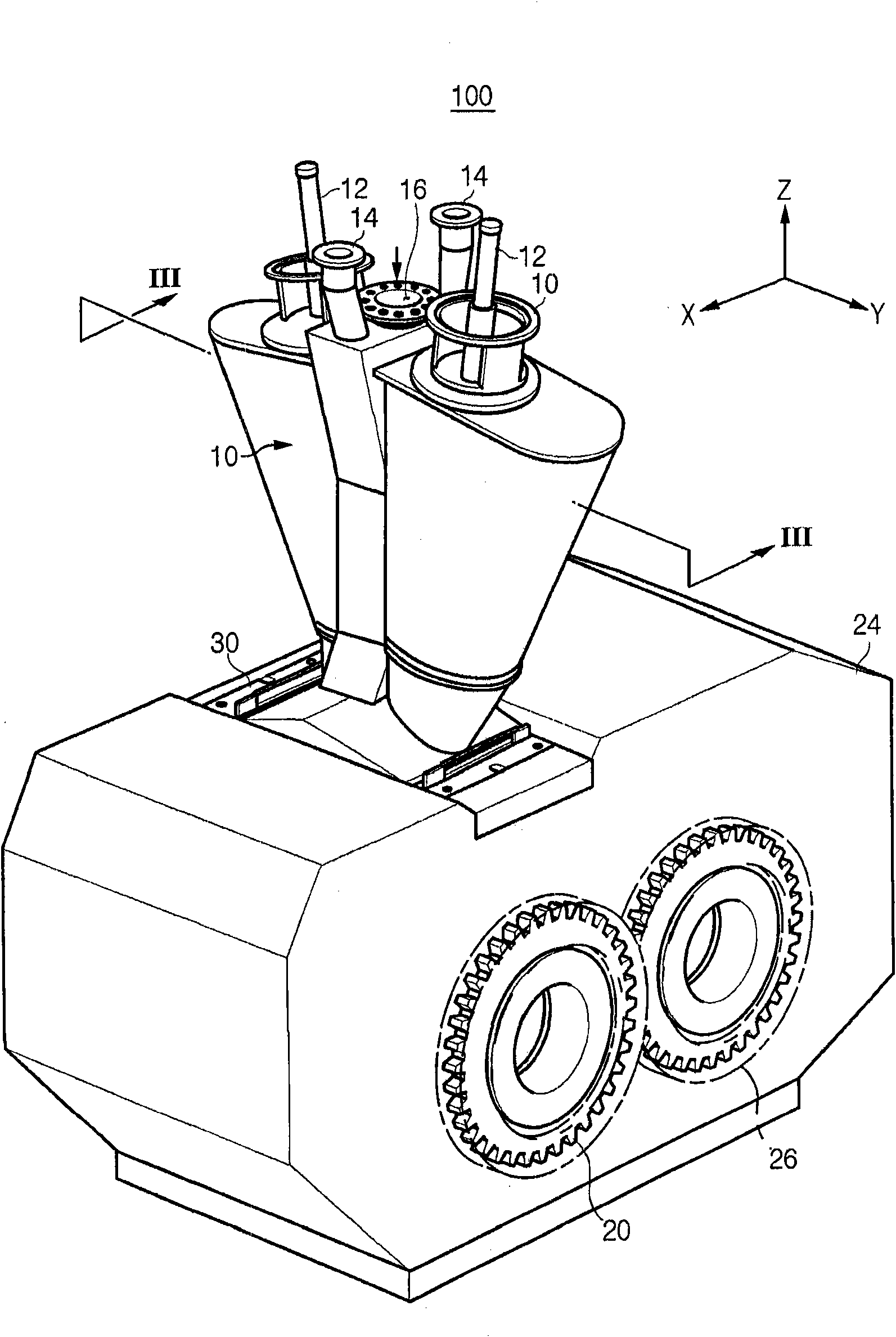 Apparatus for manufacturing compacted irons of reduced materials comprising fine direct reduced irons and apparatus for manufacturing molten irons provided with the same