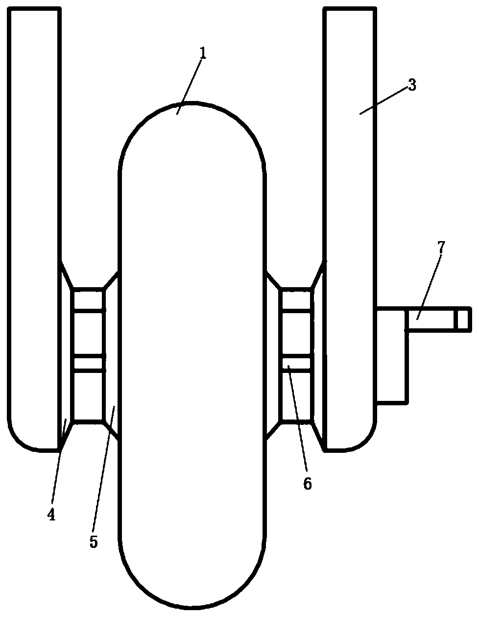 Wheel capable of being prevented from getting stuck by hair for medical apparatus vehicle and method