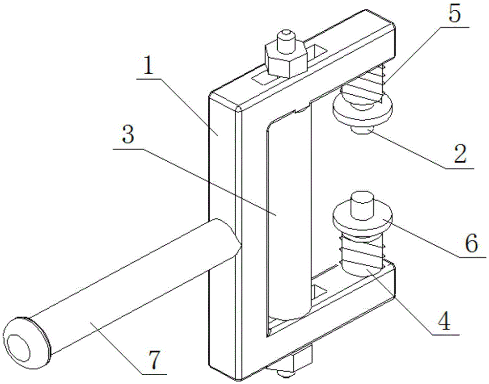 A pressing method for pasting protective film of automobile door