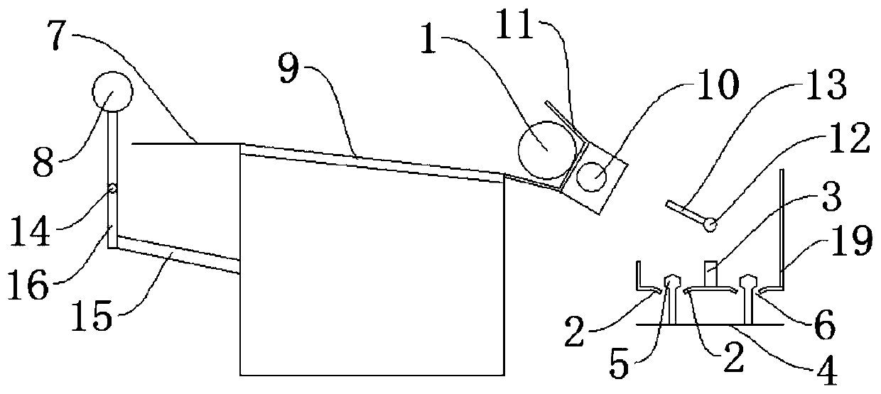 Winding drum conveying and cutting production line