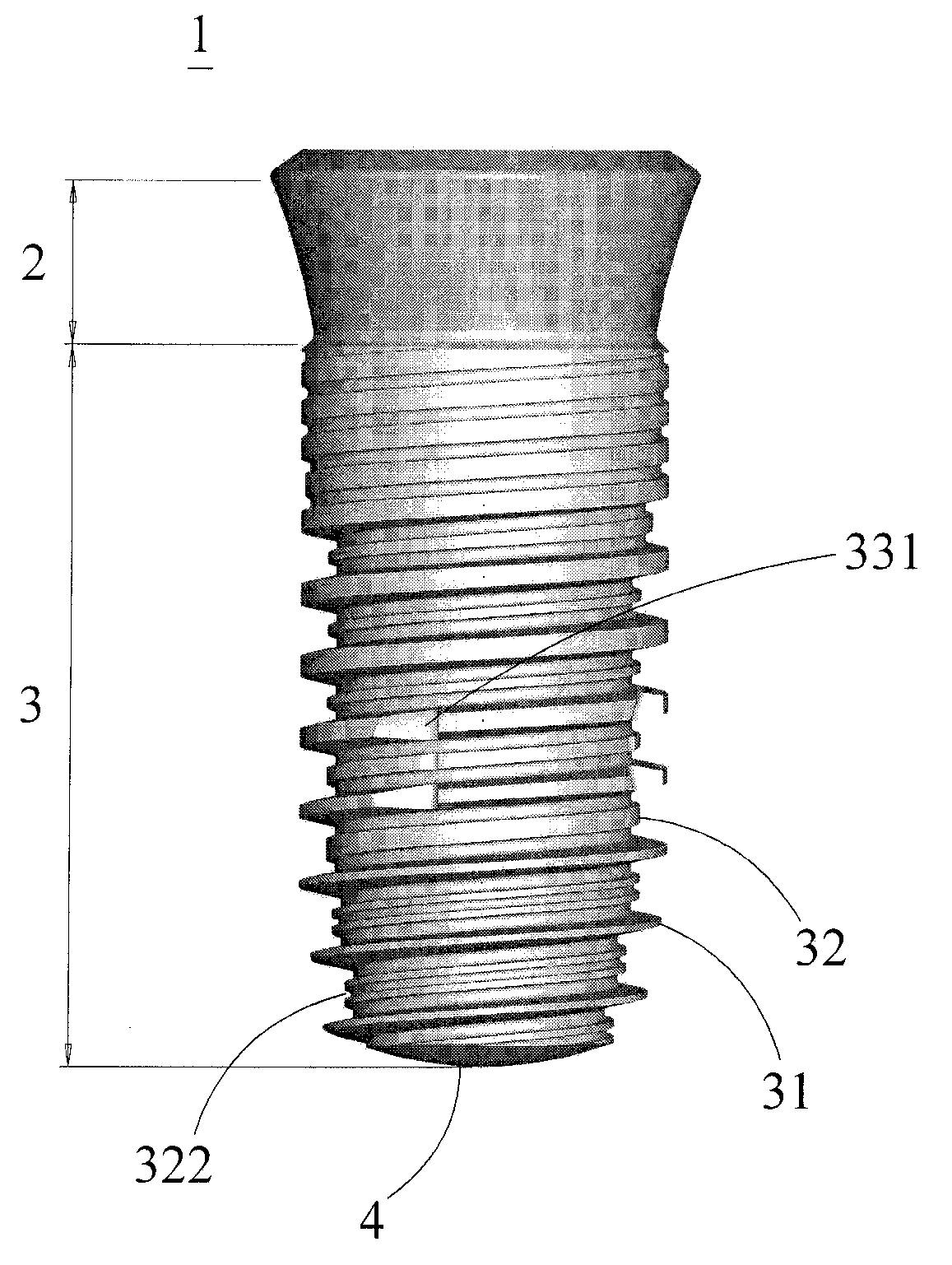 Artificial Root for Dental Implantation and Method for Manufacturing the Same