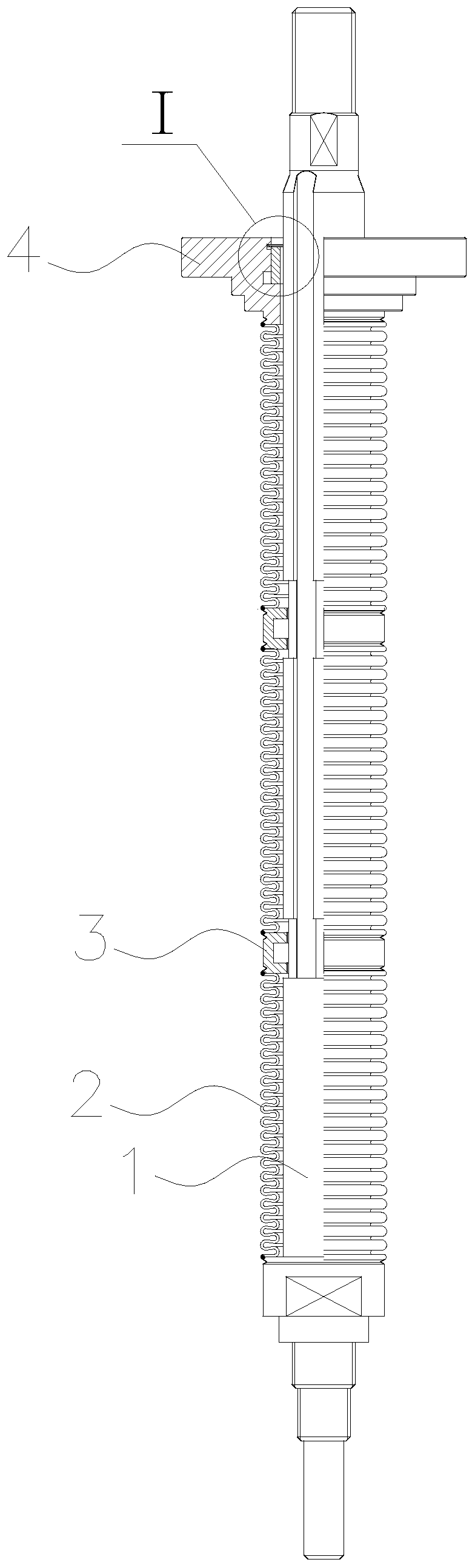 Bellows stem assembly for high frequency quick opening valve