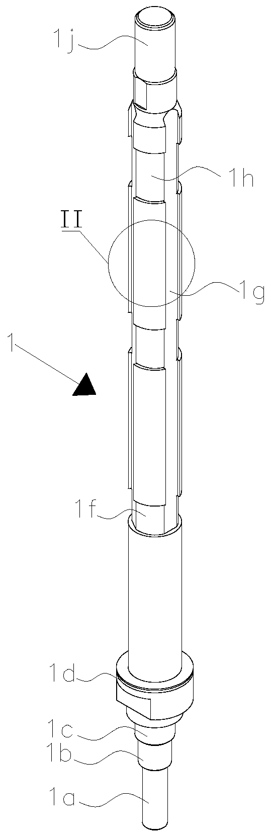 Bellows stem assembly for high frequency quick opening valve