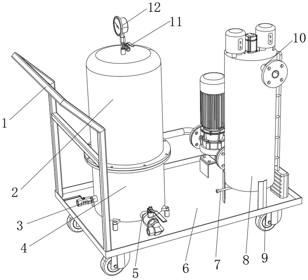 Multifunctional high-concentration organic wastewater treatment device