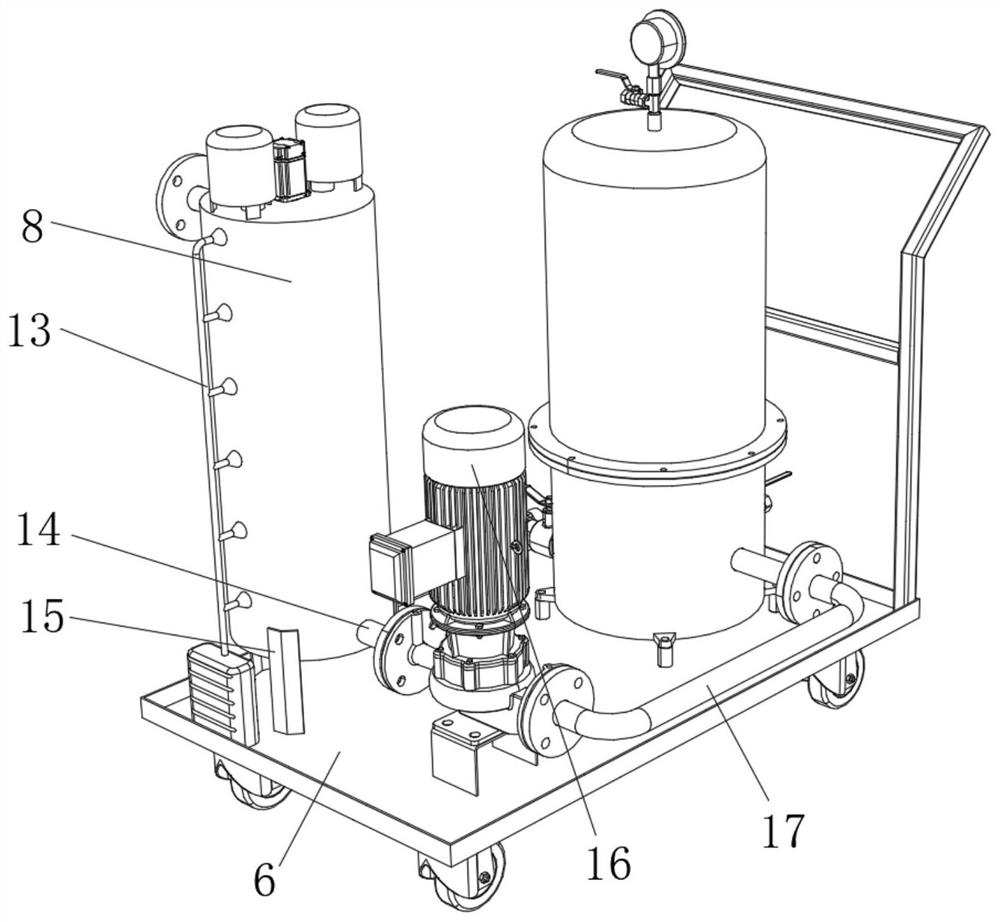 Multifunctional high-concentration organic wastewater treatment device