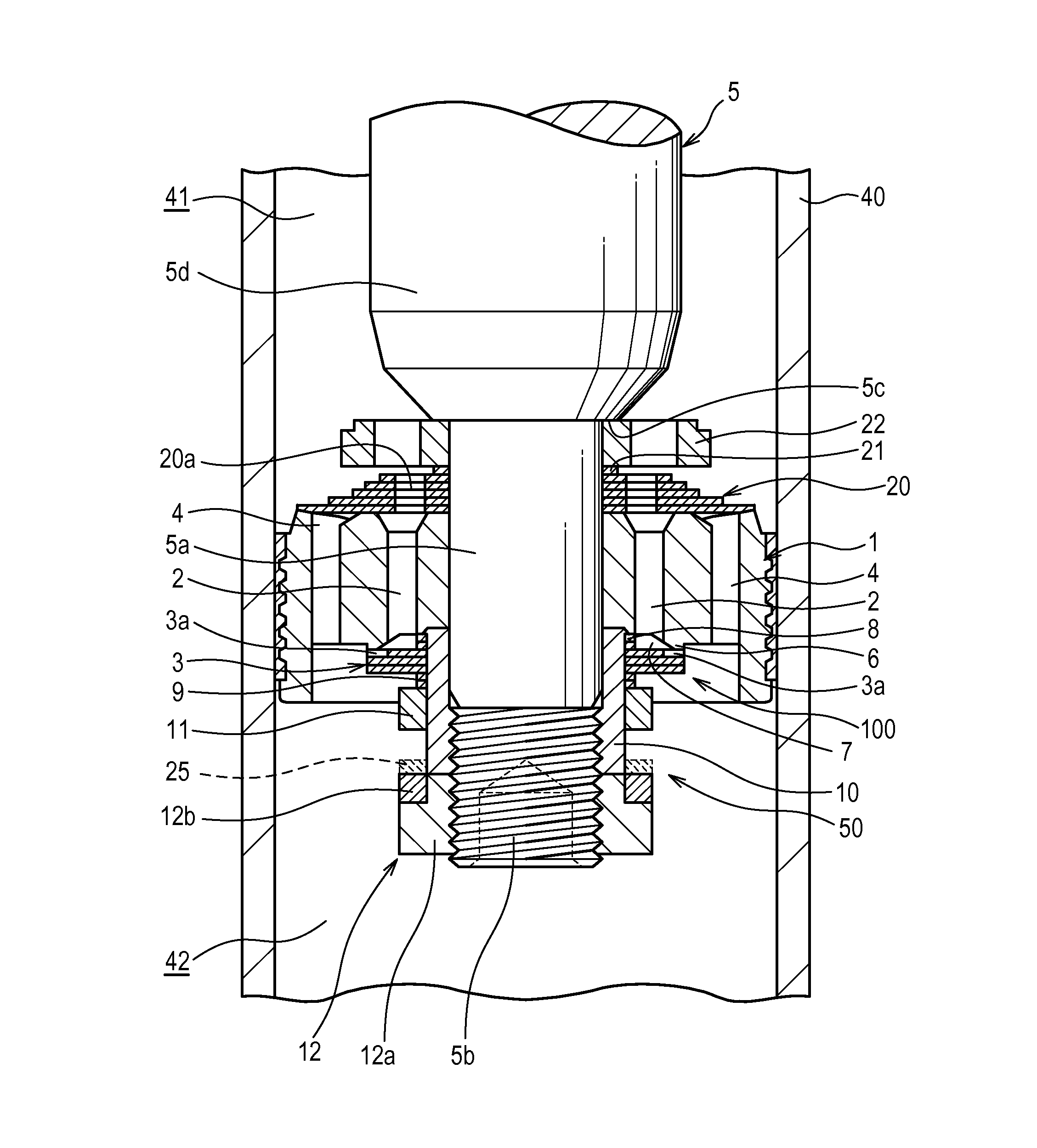 Damping valve for shock absorber