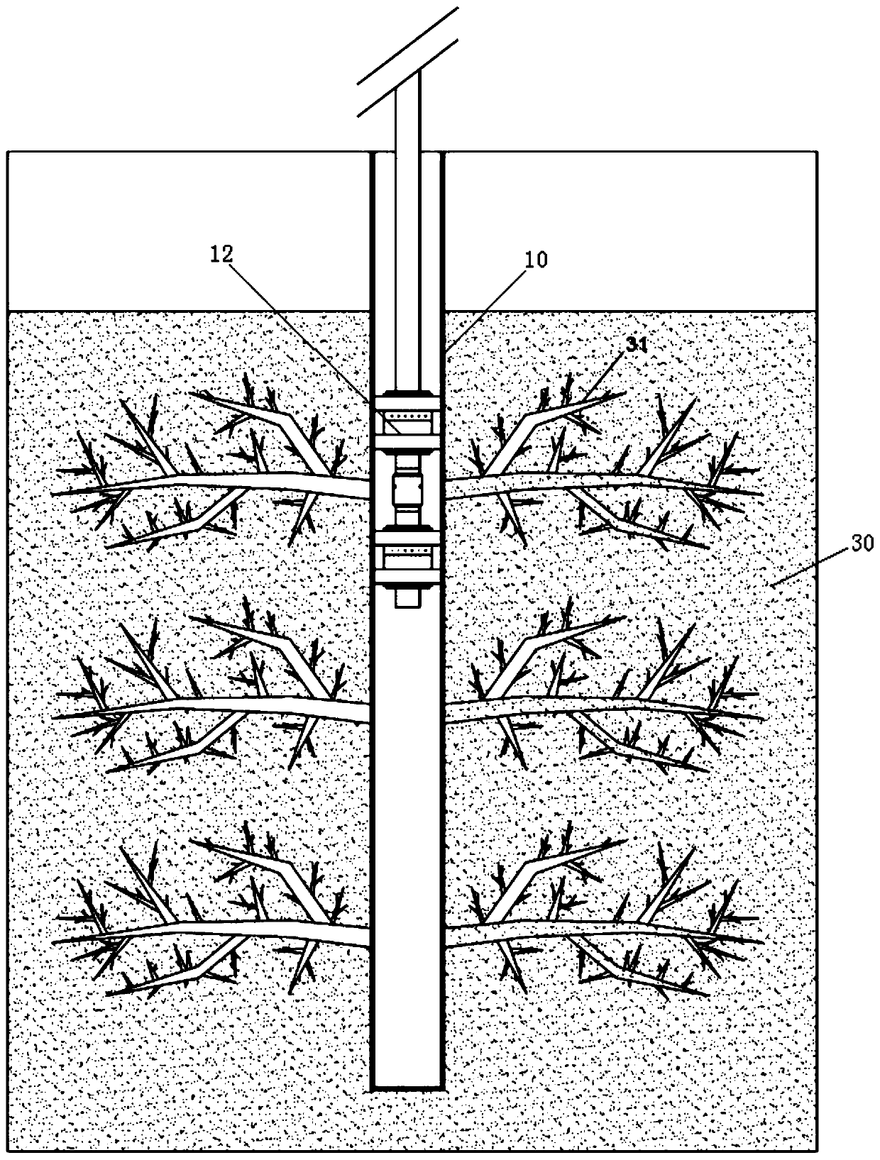 Multi-stage liquid nitrogen fracturing system and method for hot dry rock geothermal well