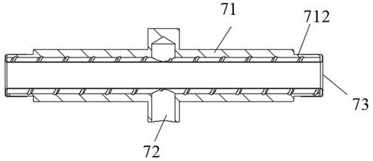 Device and method for assembling adjustable vertebra segment assembly and hose