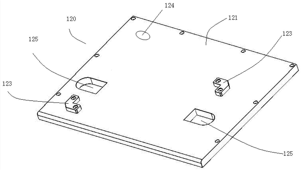 Liquid crystal display screen detecting device