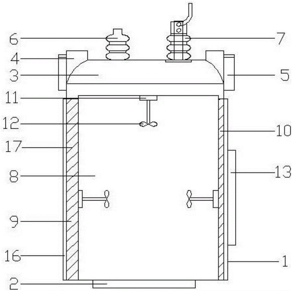 Oil-immersed transformer