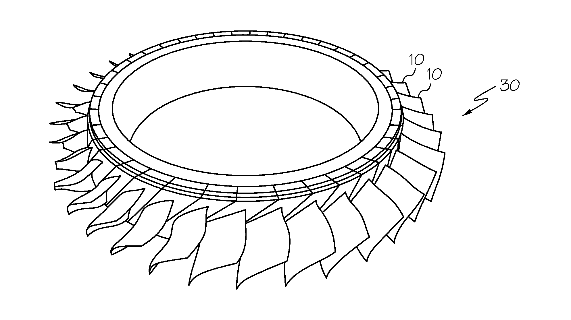 Shrouded bonded turbine rotors and methods for manufacturing the same