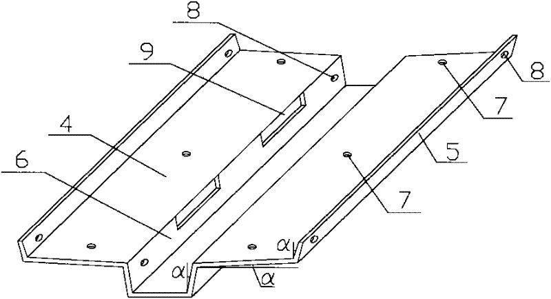Ribbed prefabricated member template for building