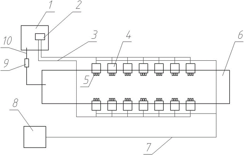 Combustion oil emulsification atomization high temperature kiln integrated combustion system