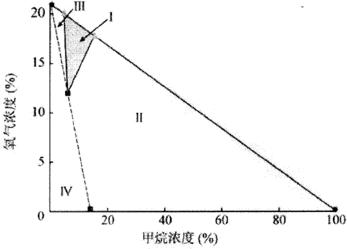 Coal bed gas separating system and process