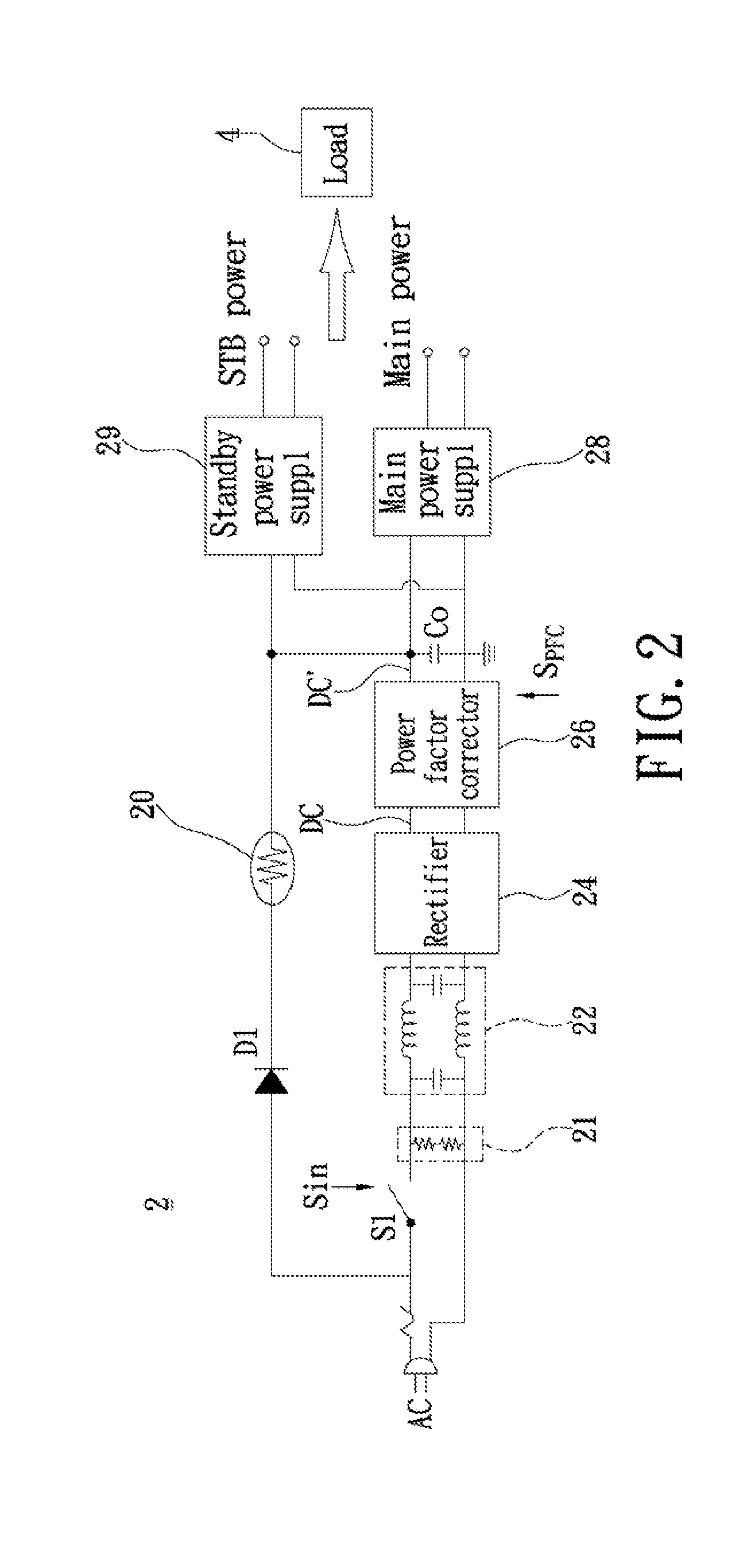 Power apparatus and method of supplying power
