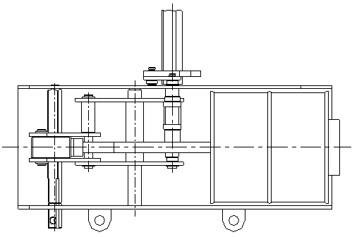 Driving mechanism of dual-power automatic transfer switch