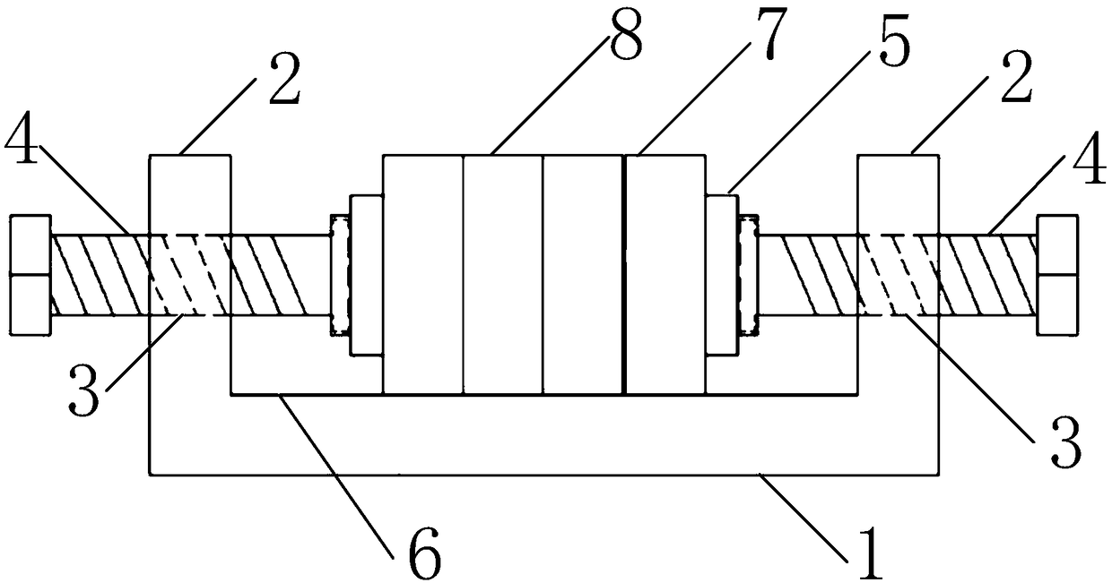 Reusable workpiece crack simulation device