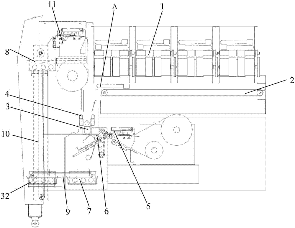 Blood collecting tube preparing device