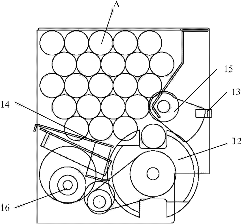 Blood collecting tube preparing device