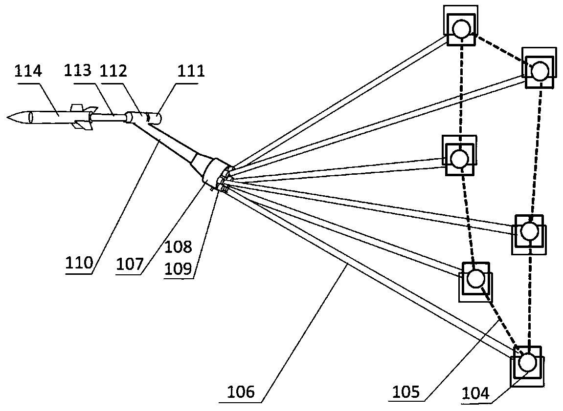 Trajectory Acquisition Test System for Machine-Bullet Separation