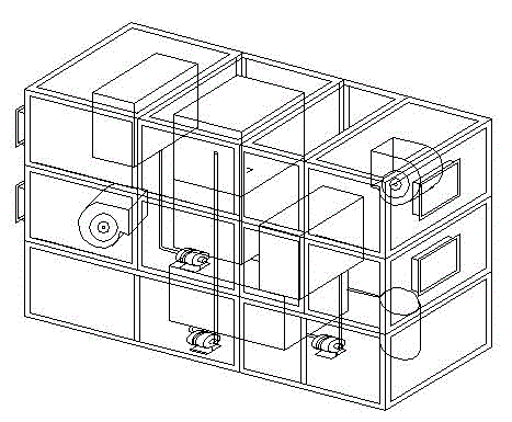 Structure of solution humidity adjusting fresh air unit