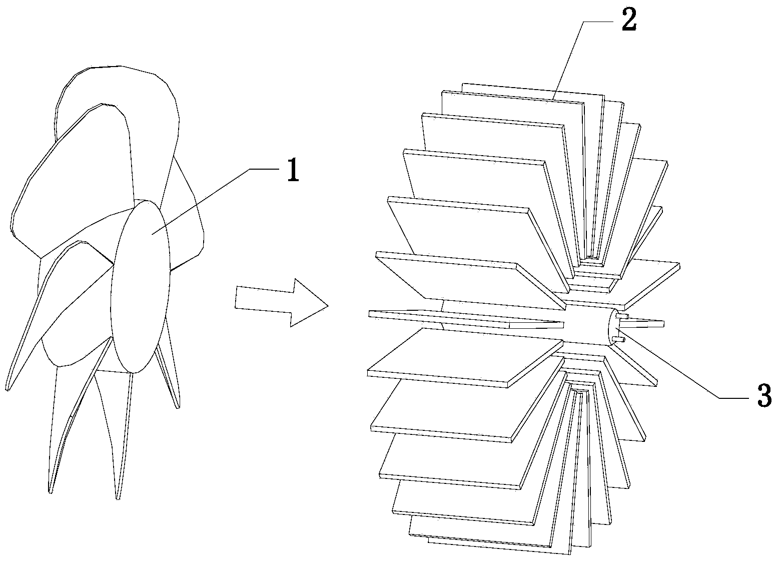 Ventilating and cooling device with air purifying function