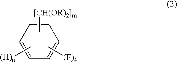 Process for producing tetrafluorobenzenemethanols
