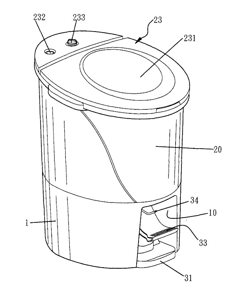 Simple clothes washing device