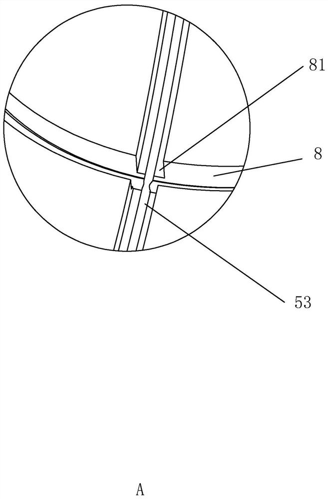 An ecological rainwater collection system and its construction method