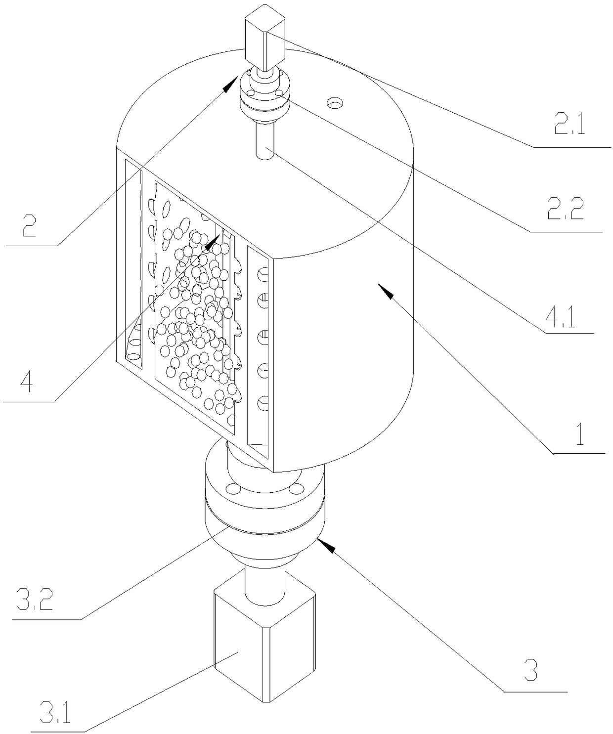 Water-oil separation device