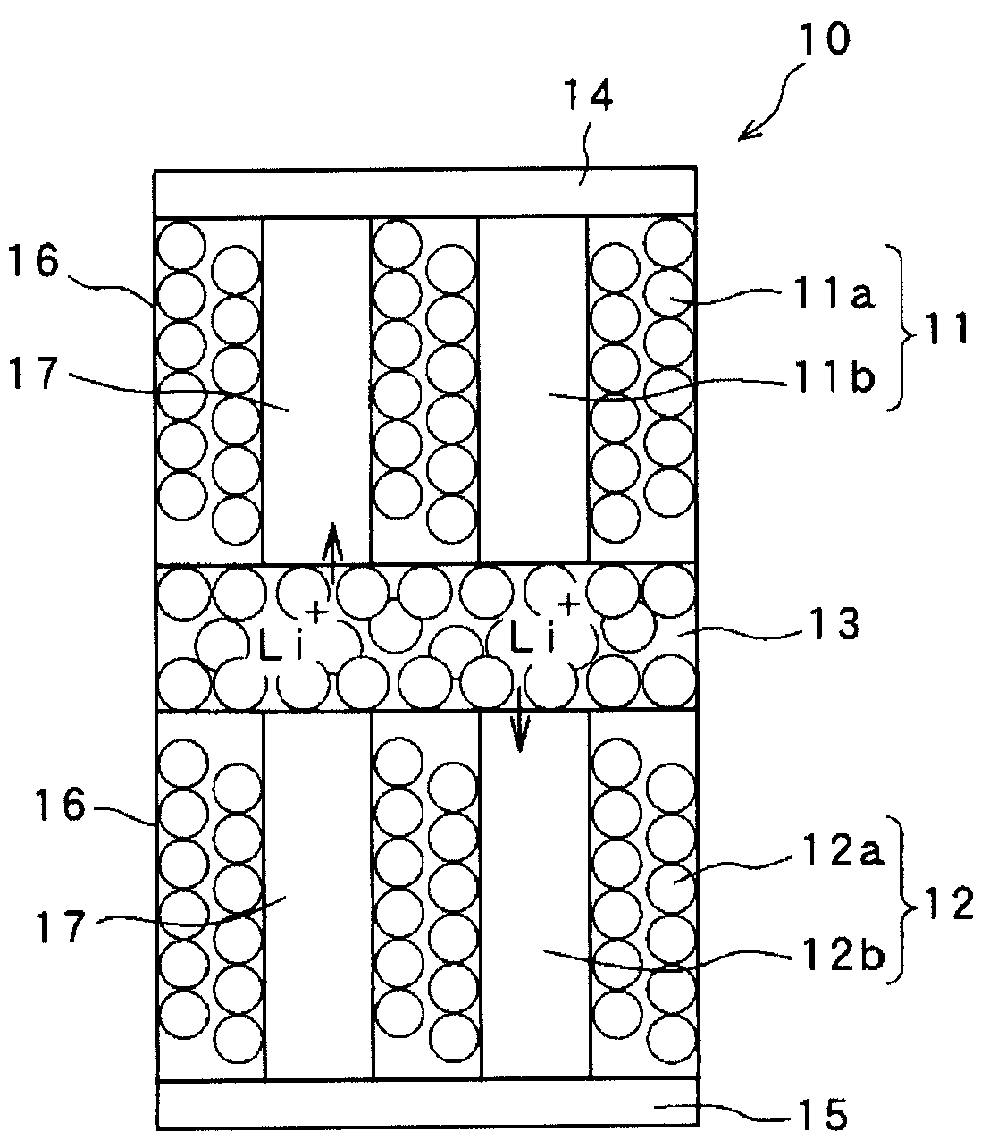 Solid battery and a method for manufacturing an electrode thereof