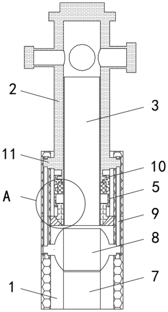 Device for preventing fire hydrant from being damaged by impacting