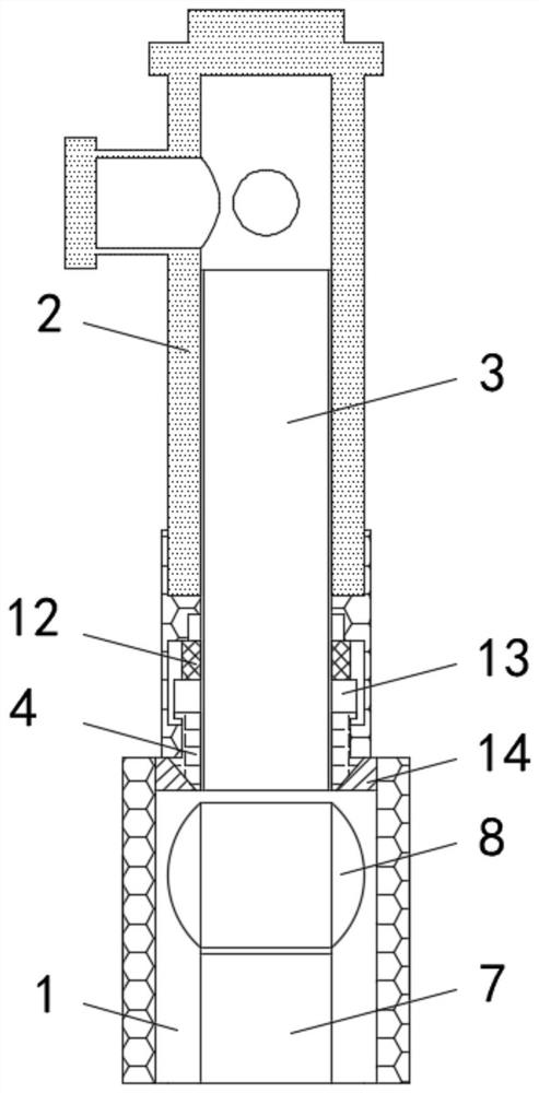 Device for preventing fire hydrant from being damaged by impacting