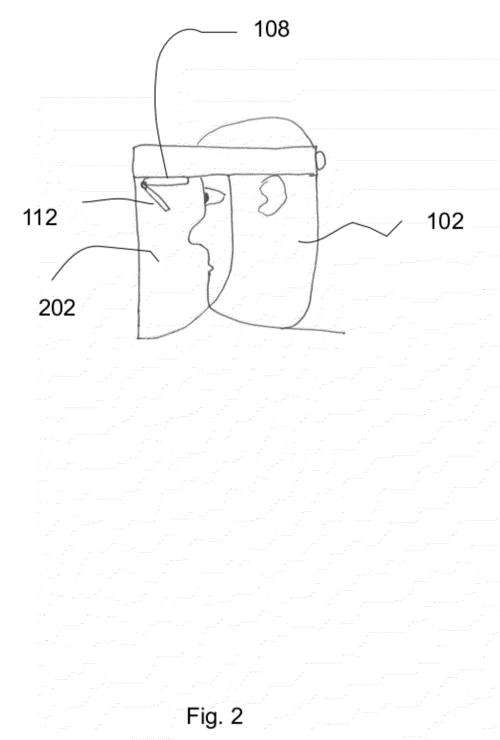 Wearable augmented reality computing apparatus