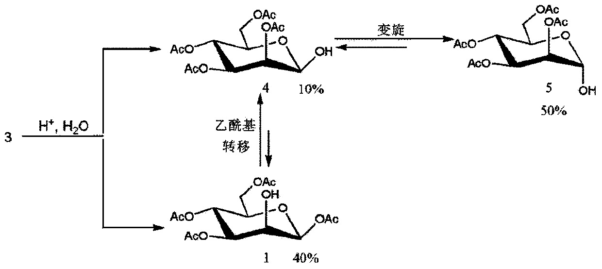 Method for purifying 1,3,4,6-tetra-O-acetyl-2-O-triflat-beta-D-mannopyranose intermediate