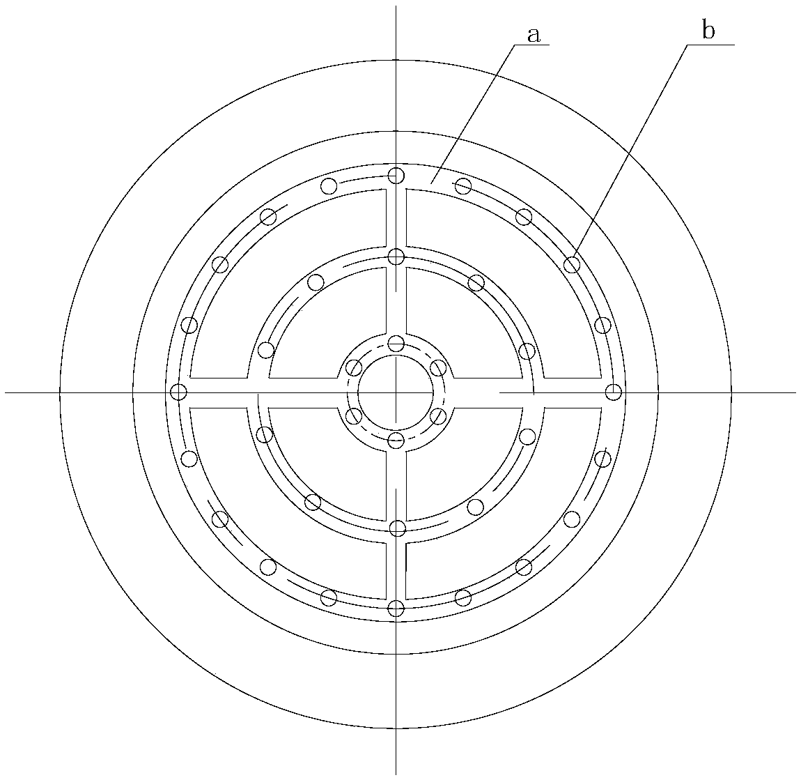 Supercritical extraction kettle for extracting low-fat material