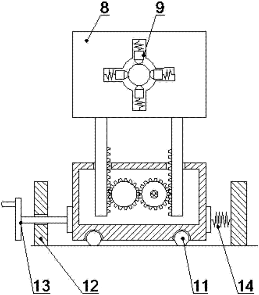 Stripping machine capable of unifying specifications of rods