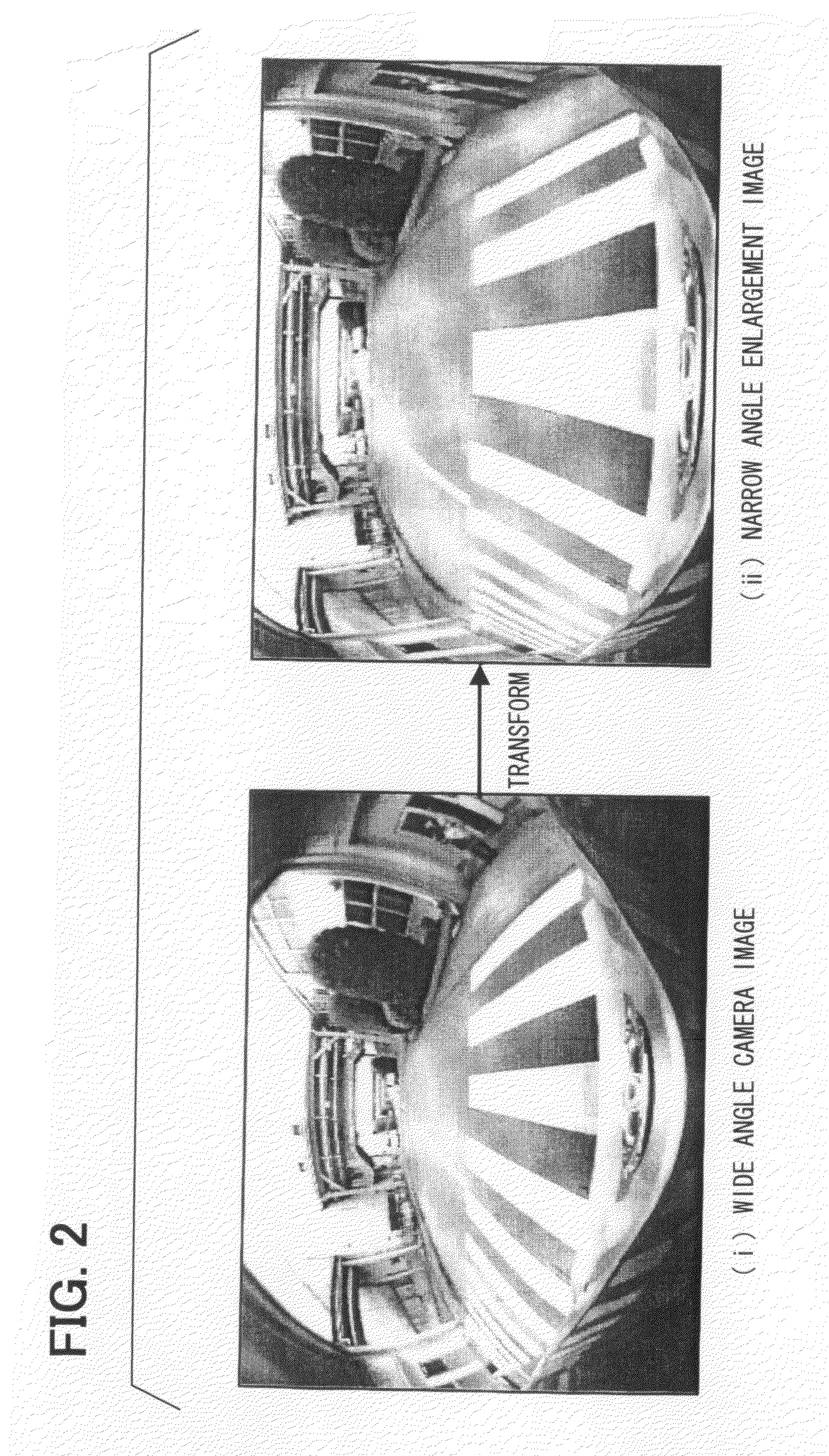 Image display apparatus and image display system for vehicle