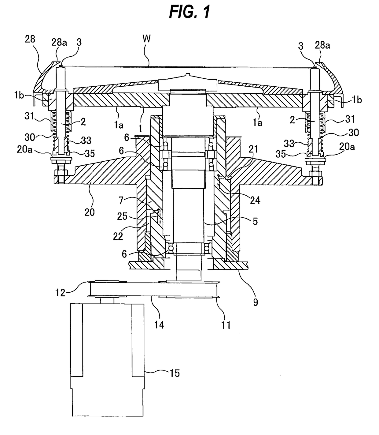 Substrate holding apparatus